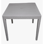 MESA PLAST QUAD DESMONTAVEL RATTAM CINZA VINTO