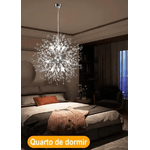 LUSTRE DENTE DE LEAO 45CM TOLEDOS