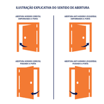 PORTA MADEIRA SID LISA COLMEIA 72 D B/11