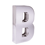 LETRA P/ RESID ALUM B CROMADO VINTO