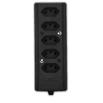 Tomada INTERNEED 2P+T 20A BARRA Preta QUINTUPLA