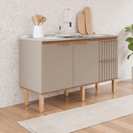 GABINETE MGM AGATA 1,44MT CAPPUCCINO/FREIJO