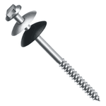 PARAFUSO PARA TELHA 15CM COMPLETO TEMFIX 10UN 