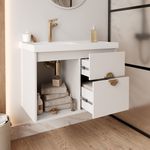 Toucador MGM COPENHAGUE 80 BRANCO