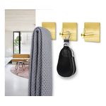 KIT ACESSÓRIOS BANHEIRO DOURADO - 5 PEÇAS