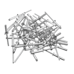 REBITE ALUMINIO 308 TEMFIX 3,20X8MM 10 UN 