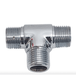 TE CROMADO EXTERNO ROSCA AQUILES 1/2 90 MACHO 1771