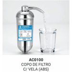 COPO P/FILTRO C/VELA PIM (ABS)