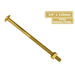 PARAFUSO CAMA FENDA 1/4 X 110MM TEMFIX 2 UN