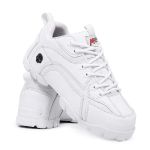 Tenis Master Feet FLAK 2 Couro Branco
