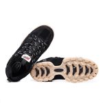 Tenis Master Feet FLAK 2 Couro Preto Sola Latex
