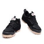 Tenis Master Feet MD2 Couro Preto Sola Latex