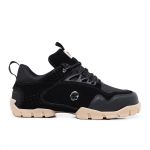 Tenis Master Feet MD2 Couro Preto Sola Latex