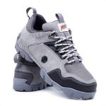 Tenis Master Feet MD2 Couro Cinza