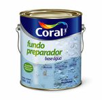 Fundo Preparador Coral Base D'agua Galão 3,6L