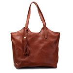 Bolsa Feminina Felice Luxo em Couro Legitimo Marrom