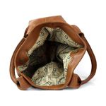 Bolsa Feminina Felice Luxo em Couro Legitimo Whisky