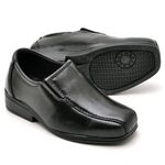 Sapato Social de Couro Legitimo Preto