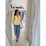 BATA LACO EM ALFAITARIA AMARELA - AMARELA