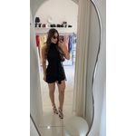 CONJUNTO BATA COM SHORT FEEL PRETO 