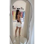 CONJUNTO BATA COM SHORT FEEL BRANCO 