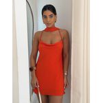 Vestido Rebeka Laranja - Laranja