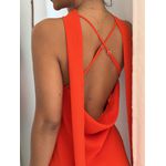 Vestido Rebeka Laranja - Laranja