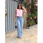 Calça Jeans wide leg MÁ