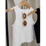 REGATA LONGA MICROFIBRA ZARA BRANCA 