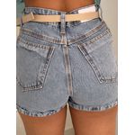 SHORT JEANS COM CINTO MA