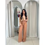 BLUSA DE MANGA LONGA COM AMARRAÇÃO