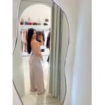 CONJUNTO TOMARA QUE CAIA COM CALÇA WIDE LEG CINZA