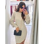 VESTIDO DE TRICO MOUSSE