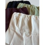 BLUSA EM ALFAIATARIA SEM ALÇA - OFF WHITE