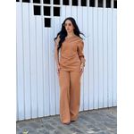 CONJUNTO NULA MANGA BEGE