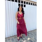 VESTIDO DE CREPE EM ALFAIATARIA 