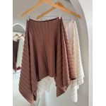 BLUSA CAPA EM TRICÔ MODAL CHOCOLATE