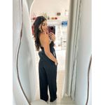 CONJUNTO TOMARA QUE CAIA COM CALÇA WIDE LEG PRETO