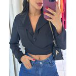 BLAZER CROPPED PRETO