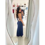 VESTIDO COSTAS ABERTA COM REGULAGEM