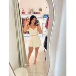 CONJUNTO PU COM PEDRINHAS