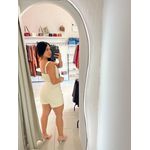 CONJUNTO PU COM PEDRINHAS