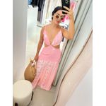 VESTIDO ESTAMPADO ROSA