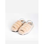 Chinelo Plataforma Nude