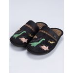 Chinelo Dino Preto Inf