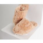 Chinelo Coração Bege