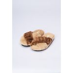 Chinelo Trançado Areia Marrom