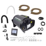 Aquecedor de agua e ambiente a GÁS de 10 Litros, 12V para uso automotivo em Trailer ou Motorhome
