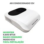 AR CONDICIONADO DE TETO PARA MOTORHOME 6.800 BTUS 12V - FRESH AIR 2200 TOP RV - 2 SAIDAS