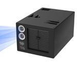 AR CONDICIONADO EMBUTIDO BAIXO DO BANCO PARA MOTORHOME 6.824 BTUS, 12V, COR PRETO - FRESH AIR 2000 TOP RV